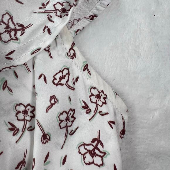 Free People Stay With You Floral Stain Cropped Tank Top Size Small - Picture 11 of 11